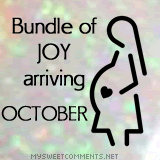 Bundle Of Joy October Tumblr Comment
