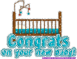 Congrats Baby Crib picture
