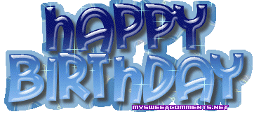  Birthday Blue