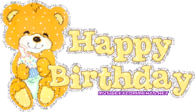 Cute Birthday Bear picture
