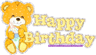 Cute Birthday Bear