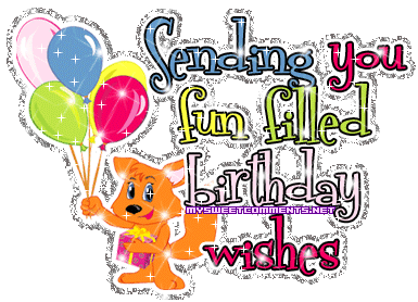 Fun Filled Birthday Wishes picture