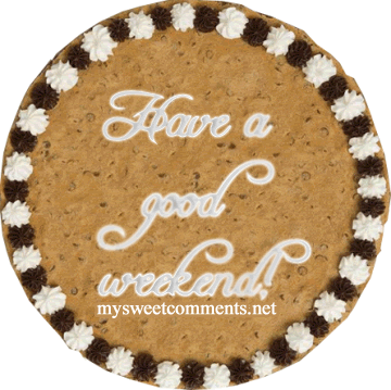 Good Weekend Cookie