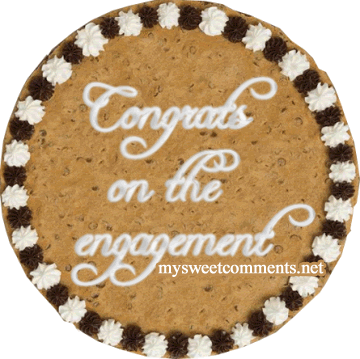 The Engagement Congrats Cookie picture