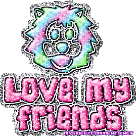 Glitter Love My Friends