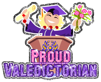Proud Valedictorian