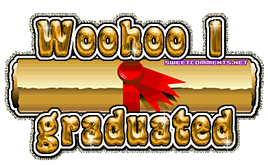 Woohoo I Graduated