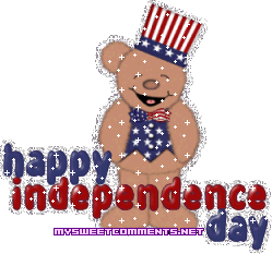 Bear Independence Day picture