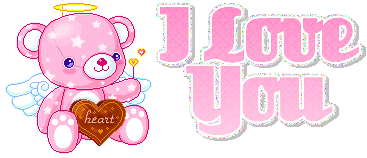 I Love You Pink Bear picture