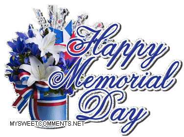 Happy Memorial Day       