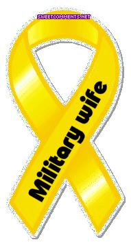 Yellow Ribbon Military Wife picture