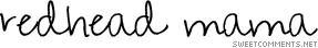 Redhead Mama