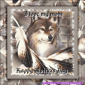 Mothers Day Wolf