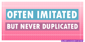 Often Imitated picture