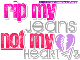 Rip Jeans Not Heart picture