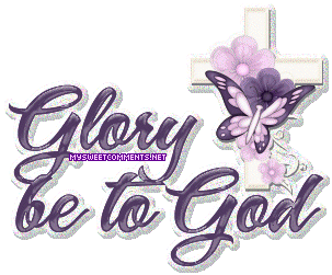 Glory Be To God Purple picture