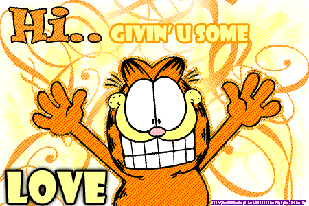 Giving U Love Garfield picture