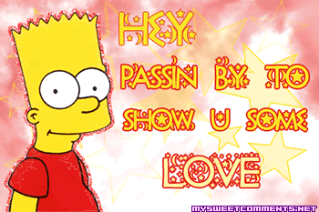 Hey Passing Love Bart