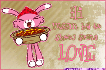 Hi Showing Love Pink