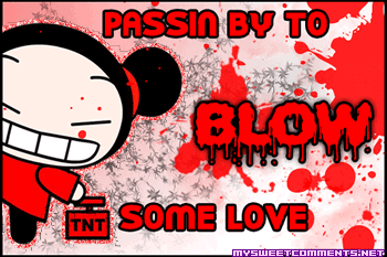 Passing By To Blow Love