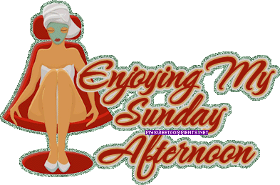 Enjoying Sunday Afternoon