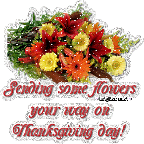 Sending Flowers Thanksgiving