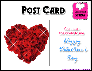 Valentine Postcard picture