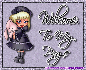 Welcome Goth Bunny picture